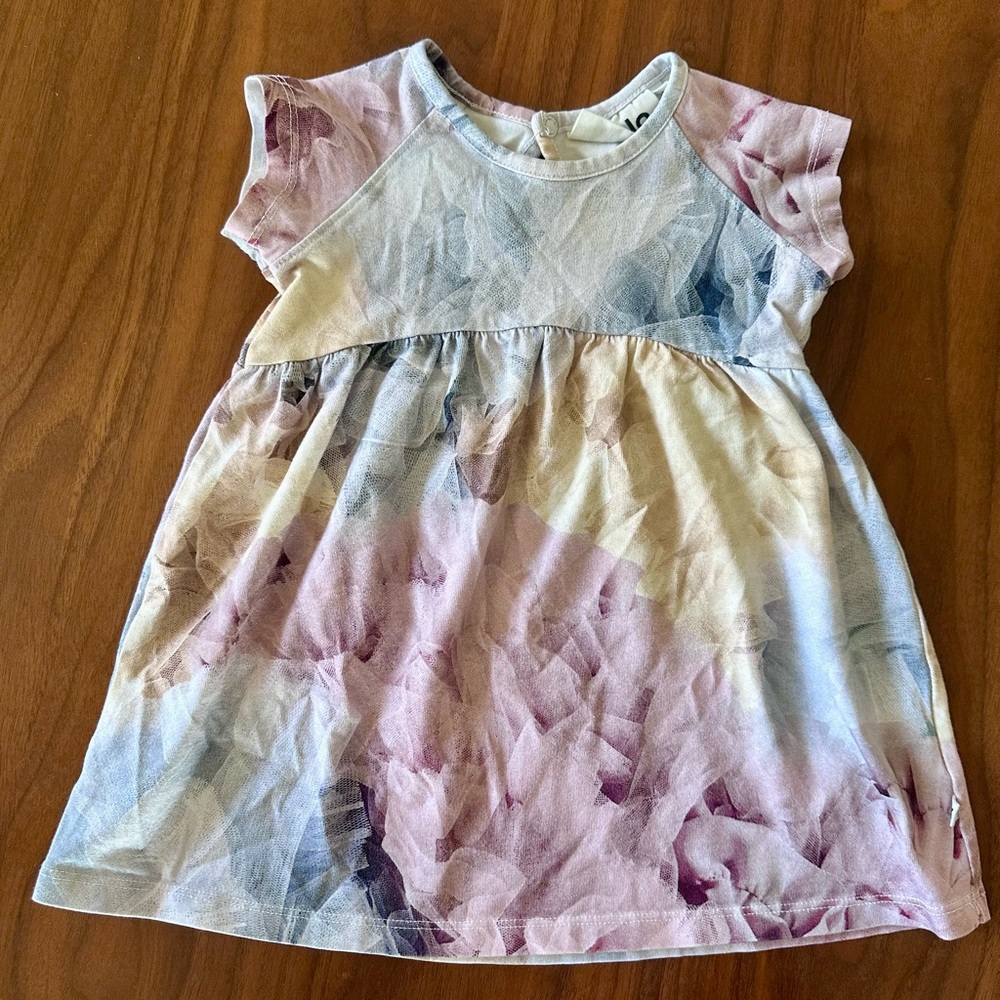 Molo Pastel Short Sleeve Dress (12mo)